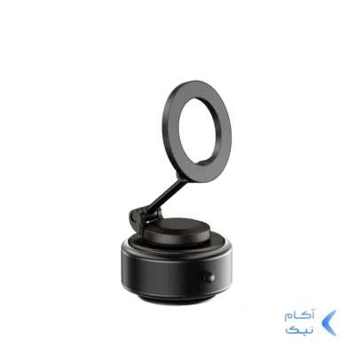 هولدر گوشی موبایل وکیومی مگنتی Wiwu مدل Octopus Wi-CH056 - مشکی (پک ضعیف)