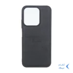 قاب طرح چرم Puloka خط دار Xiaomi Redmi 15C / Poco C85 - مشکی