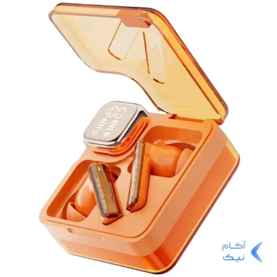ایرفون بی سیم QCY مدل Melobuds Neo - نارنجی (گارانتی یکساله تعویض شرکتی)