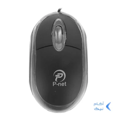 ماوس باسیم P-net مدل Z.1 - مشکی - RYL