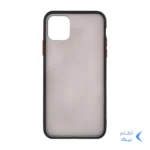 قاب پشت مات Apple iPhone 11 Pro Max-مشکی قرمز