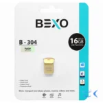 فلش مموری BEXO USB2.0 مدل B-304 ظرفیت 16GB - طلایی (گارانتی داده پردازی آواتک)