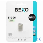 فلش مموری BEXO USB2.0 مدل B-306 ظرفیت 64GB - نقره ای (گارانتی داده پردازی آواتک)