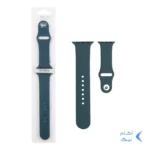 بند سیلیکونی اورجینال اپل واچ سایز 42/44/45/46/49 میلیمتری - سبز کله غازی