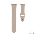 بند سیلیکونی اورجینال اپل واچ سایز 42/44/45/46/49 میلیمتری - طوسی کرم