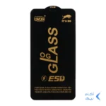 محافظ صفحه نمایش شیشه ای درجه یک Samsung A10 / A10S / M10 / M20 / M01S - Full Cover OG - ESD OVOG - (بدون پک) - مشکی