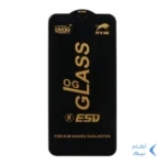 محافظ صفحه نمایش شیشه ای درجه یک Xiaomi Redmi Note 8 / Redmi 8 / Redmi 8A - Full Cover OG - ESD OVOG - (بدون پک) - مشکی