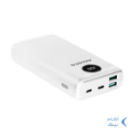 پاوربانک PD و فست شارژ ADATA 20000mAh مدل P20000QCD 18W - سفید (گارانتی آونگ)