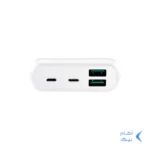 پاوربانک PD و فست شارژ ADATA 20000mAh مدل P20000QCD 18W - سفید (گارانتی آونگ)