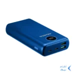پاوربانک PD و فست شارژ ADATA 20000mAh مدل P20000QCD 18W - سرمه ای (گارانتی آونگ)