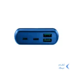 پاوربانک PD و فست شارژ ADATA 20000mAh مدل P20000QCD 18W - سرمه ای (گارانتی آونگ)