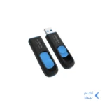 فلش مموری ADATA مدل UV128 USB 3.2 ظرفیت 64GB - مشکی آبی (گارانتی پنج ساله آونگ)