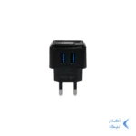 شارژر دیواری فست دو پورت NITU مدل TC040 به همراه کابل شارژ اندروید - مشکی (گارانتی 18 ماه تعویض نیکان همراه)