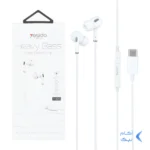 هندزفری با سیم پورت yesido Type-C مدل YH35 - سفید