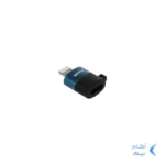 تبدیل NITU MicroUSB TO Lightning مدل CN12 - مشکی آبی (گارانتی 18 ماه تعویض نیکان همراه)