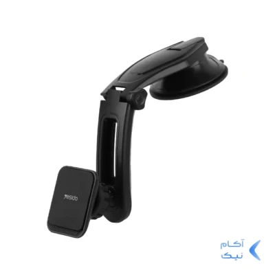 هولدر گوشی موبایل پایه دار مگنتی yesido مدل C107 - مشکی