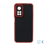 قاب کربنی محافظ لنزدار Xiaomi Mi 10T / Mi 10T Pro / K30S - قرمز
