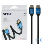 کابل 2 متری NITU HDMI مدل NHI02 - مشکی (گارانتی 18 ماه تعویض نیکان همراه)