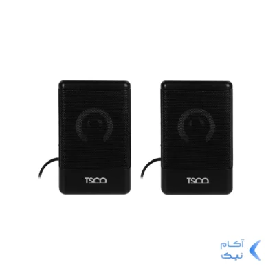 اسپیکر رومیزی (دسکتاپ) دو تکه TSCO مدل TS 2058 - مشکی RGB دار