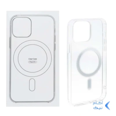قاب شفاف Apple iPhone 13 Pro Max با قابلیت شارژ MagSafe (پک دار)