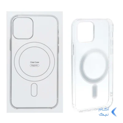 قاب شفاف Apple iPhone 12 / iPhone 12 Pro با قابلیت شارژ MagSafe (پک دار)