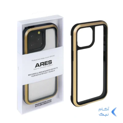 قاب Original KDoo ARES مدل Apple iPhone 13 / iPhone 14 - طلایی (پک دار)