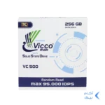 هارد Vicco man SSD مدل VC 500 ظرفیت 256GB - مشکی (گارانتی دو ساله نوین رایانه سگال)
