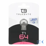 TRUEBYTE T1 USB2.0 Flash Memory-64GB مشکی (گارانتی مادام العمر شرکت آی تین)