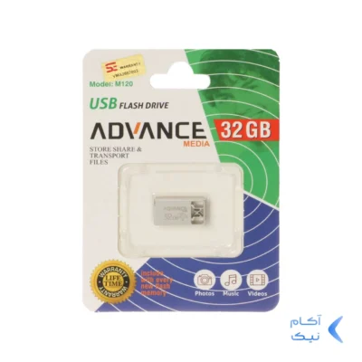 Advance M120 USB2.0 Flash Memory - 32GB نقره ای