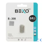 BEXO B-308 USB2.0 Flash Memory - 64GB (گارانتی داده پردازی آواتک) نقره ای