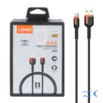 کابل شارژ فست LDNIO Type-C مدل LS531 - مشکی (اصلی)