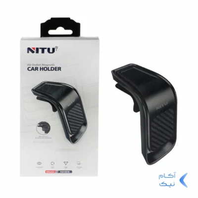 هولدر گوشی موبایل دریچه کولری NITU مدل NH29 - مشکی