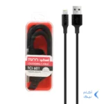 کابل شارژ و دیتا فست آیفون TSCO مدل Tci 601 - مشکی(گارانتی 12 ماهه TSCO)