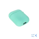 کاور ایرپاد سیلیکونی اورجینال Apple Airpods 1 / 2 - سبزآبی