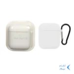 کاور ایرپاد سیلیکونی اورجینال Apple Airpods 1 / 2 - سفید