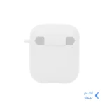 کاور ایرپاد سیلیکونی اورجینال Apple Airpods 1 / 2 - سفید