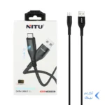 کابل شارژ 1.2 متری فست اندروید NITU مدل NC131BK - مشکی (گارانتی 18 ماه تعویض نیکان همراه)