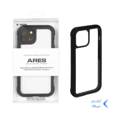 قاب Original KDoo ARES مدل Apple iPhone 13 / iPhone 14 - مشکی (پک دار)