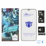 محافظ صفحه نمایش شیشه ای Full Cover Esd-SG مدل iPhone 12 / 12 Pro (پک دار)