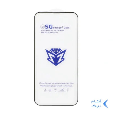 محافظ صفحه نمایش شیشه ای Full Cover Esd-SG مدل iPhone 13 Pro Max / 14plus (MAX)