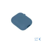 کاور ایرپاد سیلیکونی پاک کنی نازک Apple Airpods 1 / 2 - آبی تیره