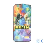 محافظ صفحه نمایش شیشه ای Full Cover REIN مدل Apple iPhone 13 / iPhone 13 Pro / iPhone 14 / 16e - مشکی