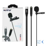 میکروفون یقه ای NITU Type-C مدل NM02 (گارانتی 18 ماه تعویض نیکان همراه)