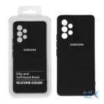 قاب نیو سیلیکون محافظ لنزدار RFF مدل Samsung A53 مشکی (پک دار)