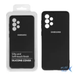 قاب نیو سیلیکون محافظ لنزدار RFF مدل Samsung A33 مشکی (پک دار)