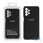قاب نیو سیلیکون محافظ لنزدار RFF مدل Samsung A23 مشکی (پک دار)