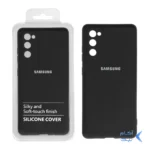 قاب نیو سیلیکون محافظ لنزدار RFF مدل Samsung S20 FE مشکی (پک دار)