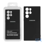 قاب نیو سیلیکون محافظ لنزدار RFF مدل Samsung S22 Ultra مشکی (پک دار)