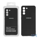 قاب نیو سیلیکون محافظ لنزدار RFF مدل Samsung S21 FE مشکی (پک دار)
