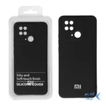 قاب نیو سیلیکون محافظ لنزدار RFF مدل Xiaomi Redmi 10C / Poco C40 مشکی (پک دار)